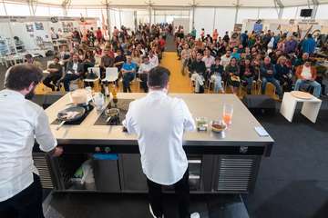Las demostraciones culinarias formaron parte de la segunda jornada de la Feria Gran Canaria Me Gusta (Foto TA)